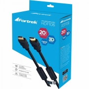 Cabo HDMI 1.4 3D Com Filtro HDF-106/20M Preto FORTREK