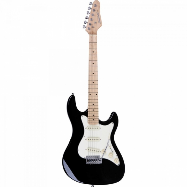 Guitarra Strato STS-100 Preto STRINBERG