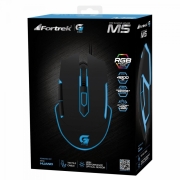 Mouse Gamer PRO M5 RGB Preto FORTREK