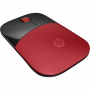 Mouse sem Fio USB 1200 DPI Z3700 Preto/Vermelho HP