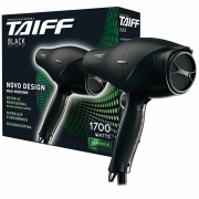 Secador de Cabelo 1700W 127V BLACK Preto TAIFF