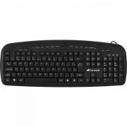 Teclado Multimídia USB MKL-101 Preto FORTREK